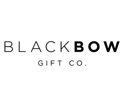 Black Bow Gift Co. logo on a white background